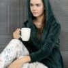 ⁦بيجامة جاكت قطيفة⁩ - الصورة ⁦2⁩